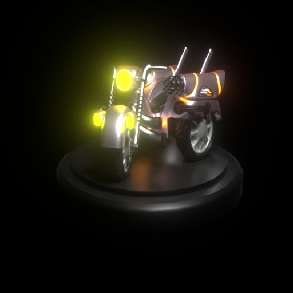 Three wheel motorcycle preview image 1